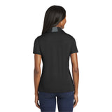 BLACK and SILVER Open Road Girl 2-Toned Sport-Wick® Polo