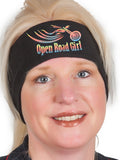 Sparkly GLITTER Open Road Girl Fleece Headband, 5 COLORS