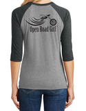 Open Road Girl 3/4 Sleeve Crew Neck Tee (SMALLS ONLY), 3 Colors