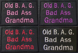 PATCH Old B.A.G. Badass Grandma Patch, 4 COLORS