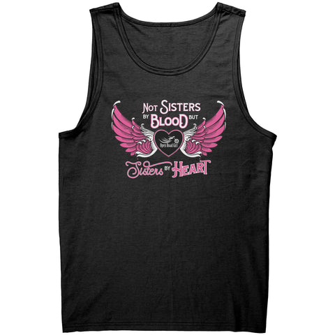 Pink Not Sisters by Blood...Open Road Girl Wideback UNISEX Tank Top