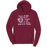 Pink/White Here is to Strong Independent Women UNISEX Pullover Hoodie, 9 COLORS