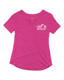 Open Road Girl Cage Front T-Shirt, 4 COLORS