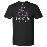 PURPLE It’s a Lifestyle UNISEX Short Sleeve T-Shirt- Crewneck