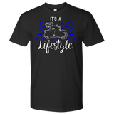 BLUE It’s a Lifestyle UNISEX Short Sleeve T-Shirt- Crewneck