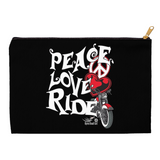 RED Peace Love Ride Accessory Accessory Bags, 2 Sizes