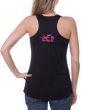 Girl on Motorcycle Open Road Girl Tank Top, 5 Colors