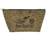 GOLD Open Road Girl Large Accessory Bags, 2 Sizes