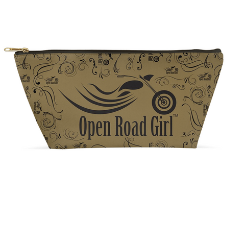 GOLD Open Road Girl Large Accessory Bags, 2 Sizes
