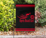 Open Road Girl Design lawn or Home FLAG ONLY, 7 COLORS