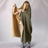 GOLD Open Road Girl Hooded Blanket, 2 Sizes