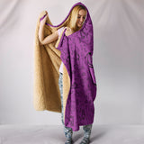 PURPLE Open Road Girl Hooded Blanket, 2 Styles