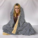 GREY Open Road Girl Hooded Blanket, 2 Sizes