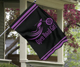 Open Road Girl Design lawn or Home FLAG ONLY, 7 COLORS