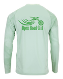 Open Road Girl Camo Performance Long Sleeve T-Shirt 50+Protection