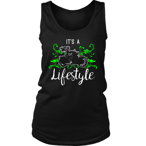GREEN It’s a Lifestyle Full Back Women’s Tank Top
