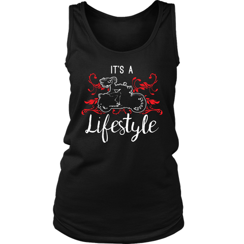 RED It’s a Lifestyle Full Back Women’s Tank Top