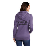 PURPLE Open Road Girl Full PULLOVER Hoodie - CHOOSE YOUR LOGO COLOR!