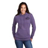 PURPLE Open Road Girl Full PULLOVER Hoodie - CHOOSE YOUR LOGO COLOR!