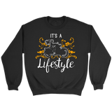 ORANGE It’s a Lifestyle UNISEX Sweatshirt-Crewneck